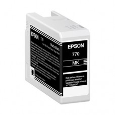 Epson UltraChrome PRO10 Matte Black 25ml Ink T770820 Epson UltraChrome PRO10 Matte Black 25ml Ink T770820