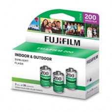 Fujifilm 200 Color Negative 35mm Film (3-Pack)