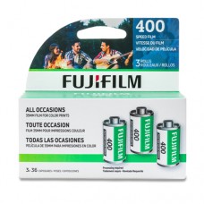 Fujifilm 400 Color Negative 35mm Film (3-Pack)