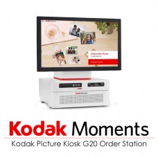 Kodak Moments Picture Kiosk G20 Order Station (White & Red) Kodak Moments Picture Kiosk G20 Order Station (White & Red)