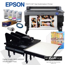 Epson F6470 & Geo Knight Sublimation Bundle Package