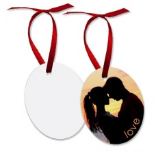 Unisub Oval Ornament 2-Sided