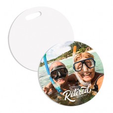 Unisub 5507 FRP Bag Tag 4" Round 2-Sided Unisub 5507 FRP Bag Tag 4" Round 2-Sided